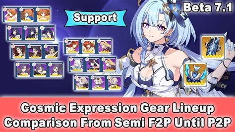 Beta 7 1 Honkai Impact 3 SEA Cosmic Expression Support Ver Gear