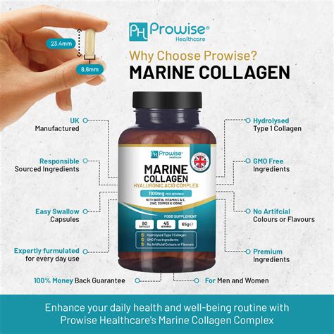 Marine Collagen With Hyaluronic Acid Complex Mg Capsules