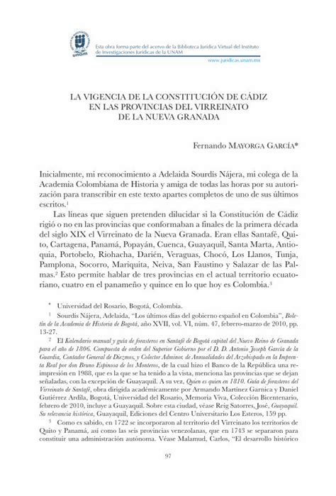 Pdf La Vigencia De La Constituci N De C Diz En Las Pdf Fileen Las