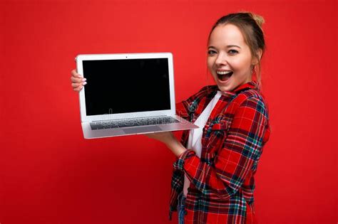 Photo Of Young Attractive Beautiful Positive Happy Smiling Blonde Woman