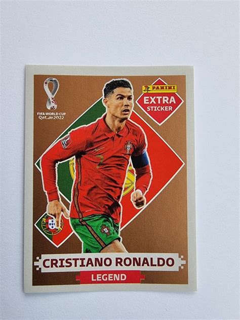 Panini Wk Extra Sticker Cristiano Ronaldo Bronze Acheter Sur Ricardo