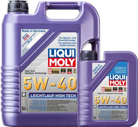 Olej Silnikowy Liqui Moly W Leichtlauf High Tech L