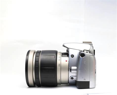 Canon Film SLR 28 200mm Lens EF Mount 300V Rebel Ti Kiss Camera