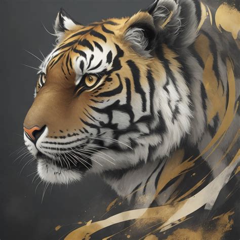 The tiger in abstract art by AliomarMazinho on DeviantArt