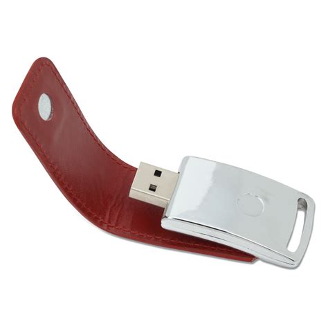 Promotion Leather Usb Driver Embossed Leather Usb Flash Memory Flash