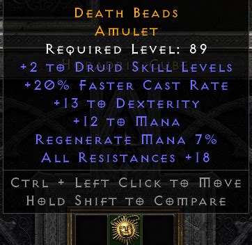 Ft Gg 2 20 Druid Amulet Dex All Res Topic D2jsp