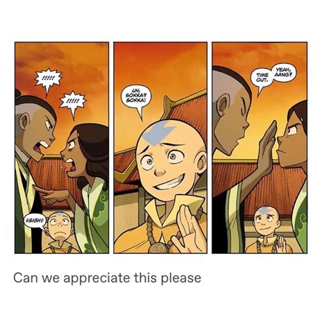 Appreciation Post For The Atla Comics I Love The Art Style Swipe