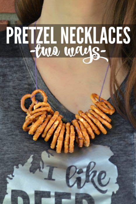 Two Different Ways To Make Pretzel Necklaces More Octoberfest Party