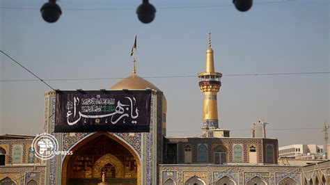 Mourning ceremony of Hazrat Fatima Zahra at the Holy Shrine of Imam Reza