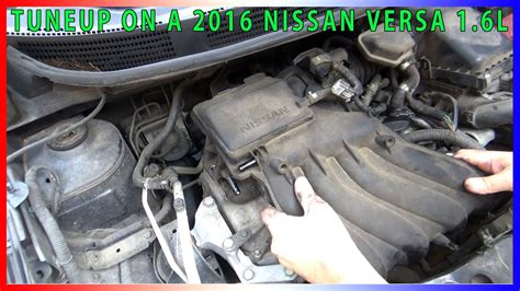 2016 Nissan Versa Tune Up Including Spark Plugs Throttle Body