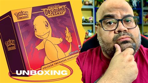 Unboxing Obsidiana Em Chamas Pokemon Card Game Youtube