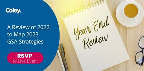 A Review Of 2022 To Map 2023 Gsa Strategies Coley Gcs