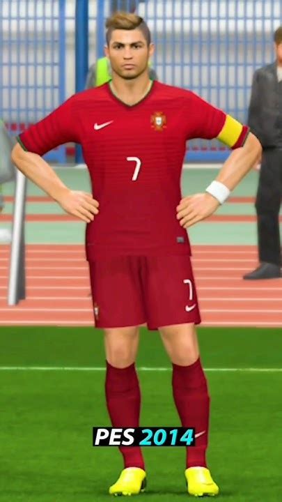 Cristiano Ronaldo Evolution Of Pes Every Year And Every Update Of