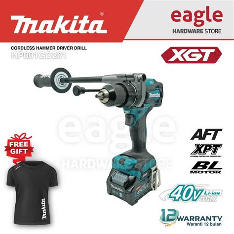 Makita Hp Gd Mm V Brushless Cordless Hammer Driver