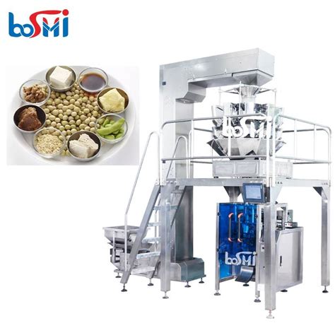 Boshi Automatic Vffs Food Industry Weighing Packing Vertical Forming Filling Sealing Machine