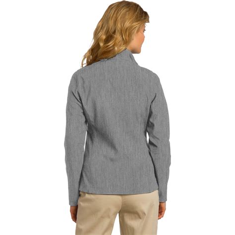 Port Authority L317 Ladies Core Soft Shell Jacket Pearl Gray Heather