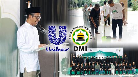 Gerakan Masjid Bersih Bersama Unilever Masjid Raya Sabilal Muhtadin