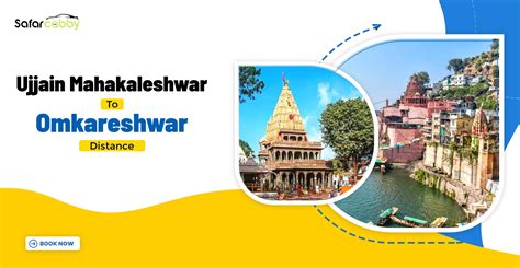 mahakaleshwar mandir  omkareshwar mandir distance