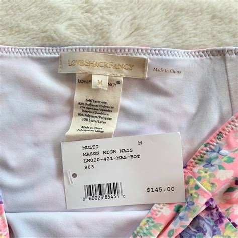 Loveshackfancy Swim Nwt Loveshackfancy Mason Bikini Bottoms Medium Poshmark