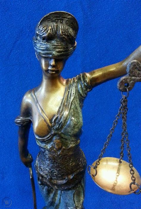 Bronze Lady Justice Statue Woman With Sword And Scale Judicial System Judge 17 1819773579