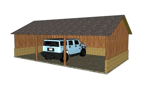 Wood Carport Designs | MyOutdoorPlans