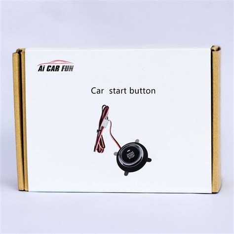 V Auto Motor Push Start Stop Knop Ontsteking Sta Grandado