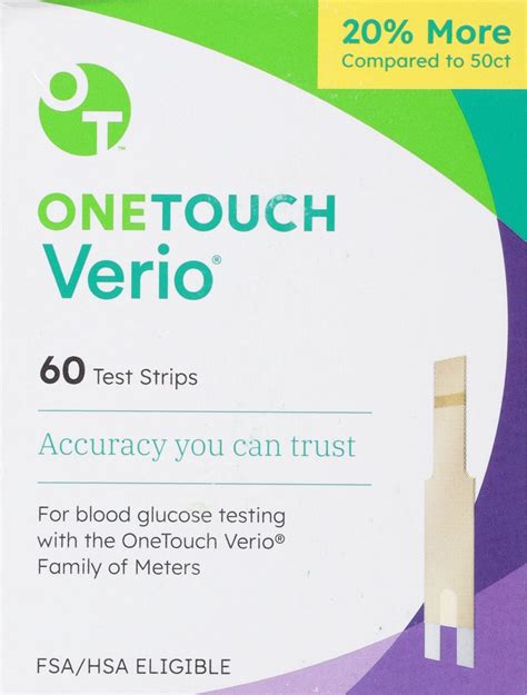 Onetouch One Touch Verio Test Strip Ct Shipt