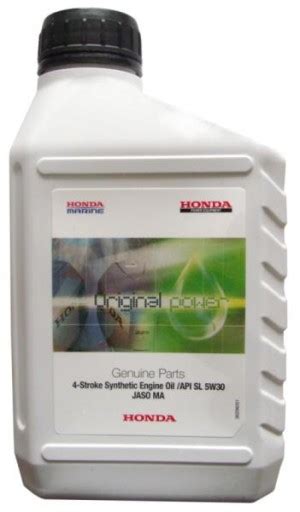Olej Honda 5W30 0,6L » MarineLab