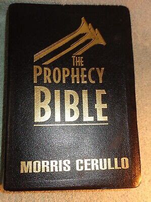 VINTAGE 2009 THE PROPHECY BIBLE MORRIS CERULLO WORLD EVANGELISM FAUX