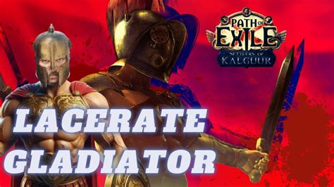 En G L League Starter Lacerate Gladiator Poe Youtube