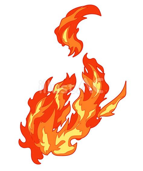 Free Vectors | anime style flame