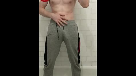 TikToker Jason Drake Pisses In Grey Sweats Before Cumming On Them Pornhub Gay