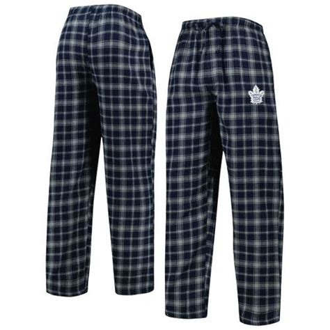 Concepts Sport Gray Toronto Maple Leafs Ledger Flannel Sleep Pants