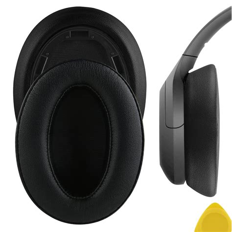 Geekria Quickfit Protein Leather Replacement Ear Pads For Sony Wh H N