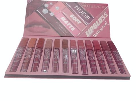 Nude Look Note Make Up Matte Lip Gloss Set At Rs Piece Glitter Lip Gloss In Bengaluru ID