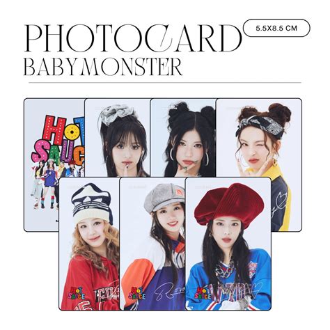 Jual Photocard Babymonster Hot Sauce Pcs Kpop Cards Unofficial Chiquita Pharita Rora Ahyeon