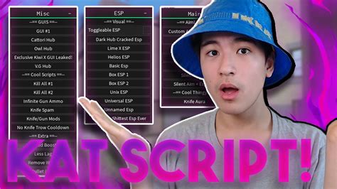 Roblox Kat Silent Aimbot Gui Script And Esp Exploit 2025 Pastebin