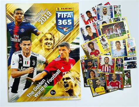 Panini FIFA 365 2019 пустой альбом + 50 стикеров - купить с доставкой ...