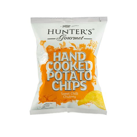 Buy Hunter S Gourmet Sweet Chilli Chutney Hand Cooked Potato Chips