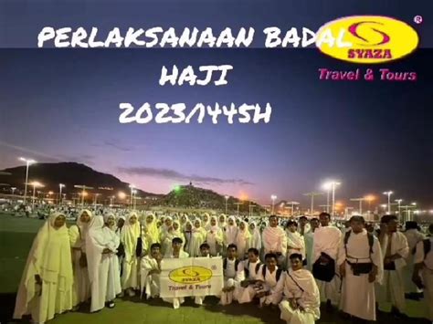 Badal Haji 20251446h Syaza Travel And Tours Menawarkan Pakej Umrah