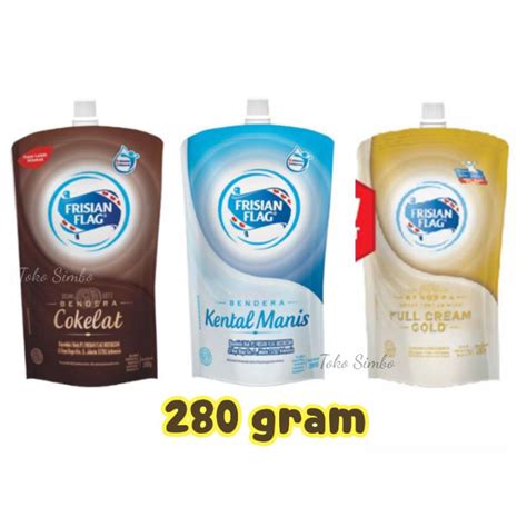 Jual Susu Kental Manis Frisian Flag Pouch Coklat Gold Gr Skm