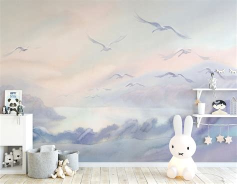 Tranquil Lake Wallpaper Mural – Ginger Monkey