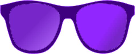 Purple Sunglasses Front Clip Art at Clker.com - vector clip art online, royalty free & public domain