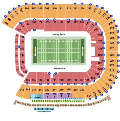 Huntington Bank Stadium Seating Chart | Star Tickets