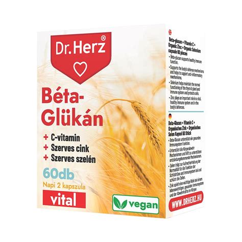 Dr Herz B Ta Gl K N Szerves Cink Szel N C Vitamin Pingvin Patika