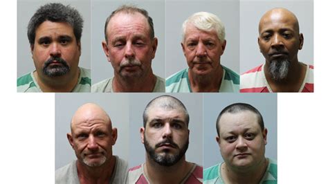 Seven Sex Offenders Arrested After Countywide Compliance Check Elizabethton Star