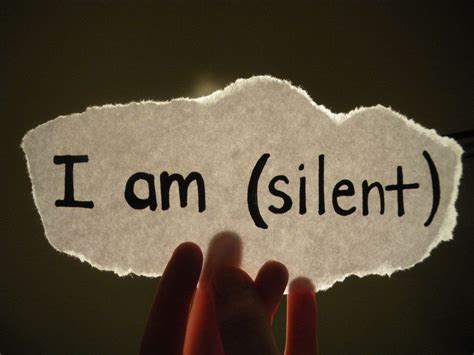 I Am Silent Mente Leggende Citazioni Cristiane