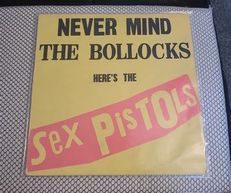 Never Mind The Bollocks Heres The Sex Pistols V A B Songs Vinyl Lp Eur