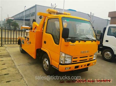 Isuzu Road Recovery Wrecker Customization