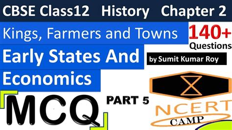 Mcq Kings Farmers And Towns Early States And Economics Part Mcqs Of